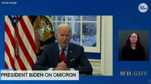 Biden addresses nation on the omicron variant amid COVID-19 surge