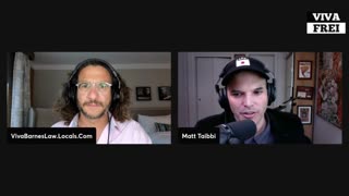 Apr 21, 7:01 pm Live with Journalist (& Democrat Enemy #1) Matt Taibbi! Viva Frei Live!