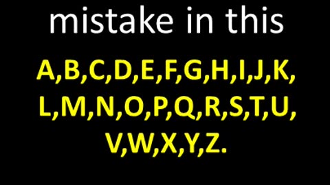 93% of people reading this will not find the the mistake in this