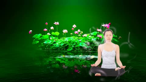 Meditation to calm the mind and reduce thoughts and calm the heart