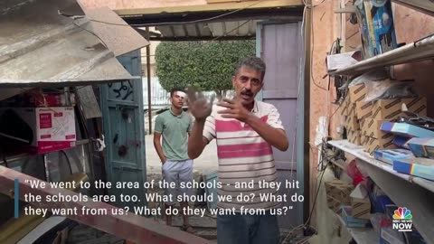 Gaza residents stunned by ferocity of Israeli airstrikes