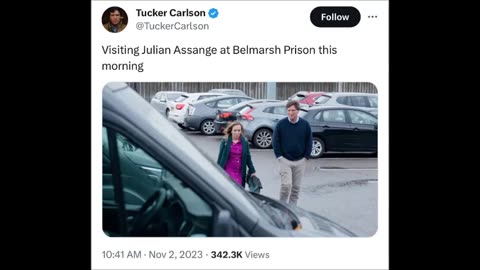 Tucker Carlson to visit Julian Assange