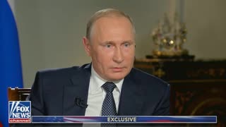 Vladimir Putin: We don't have anything on President Trump