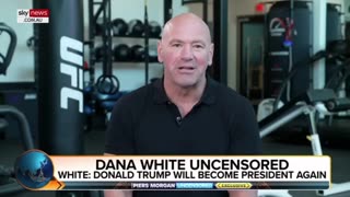 Dana White talks Trump