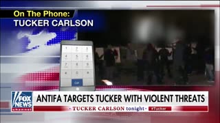 Nov 8 2018 DC 1.1 fox new reporting on antifa going to Tuckers house and threatening him and family