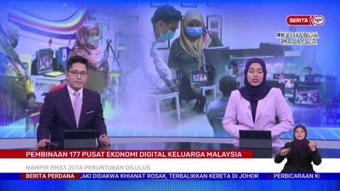 7 NOVEMBER 2022–BERITA PERDANA-PEMBINAAN 177 PUSAT EKONOMI DIGITAL KELUARGA MALAYSIA