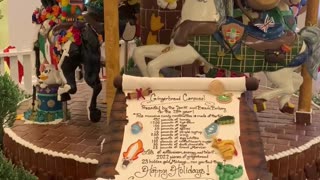 The 2023 Disney Gingerbread Houses and Christmas Trees are Ready to View