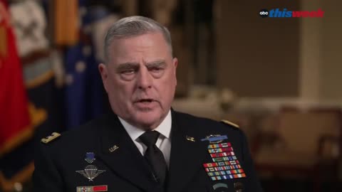 Fat Puss Ball Mark Milley confesses we “lost” in Afghanistan.
