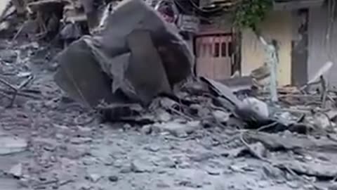 Israel bombing on residential building