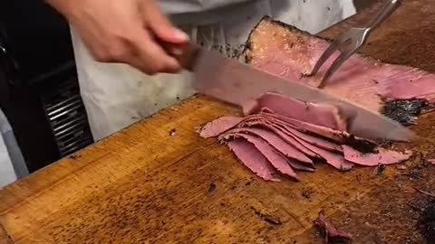 The best Pastrami Sandwich in the world costs $25