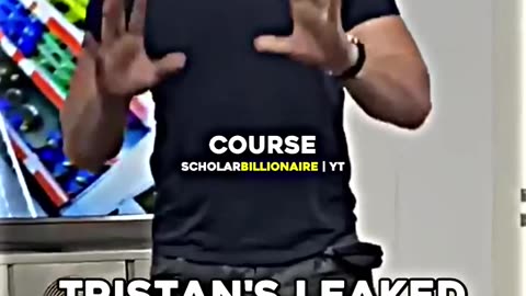 Tristan Tate's Leaked Fitness Course