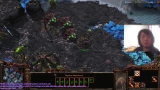 starcraft2 zerg v terran on inside and out while grieving over my grandma's death..