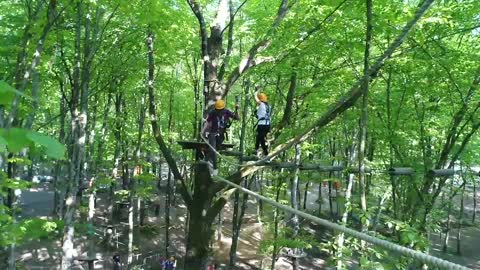 Forest Kemerburgaz - Macera Parkı - Yüksek İp Parkuru