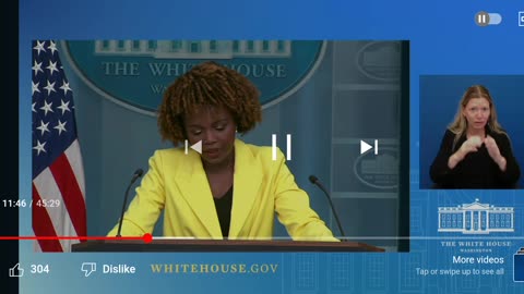 #BeingJeanPierre: WE ARE FUCKED. White House Press Conf