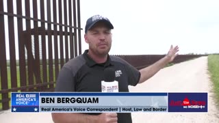Ben Bergquam shows the contrast between Trump and Biden’s border walls