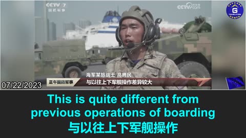 Is the PLA practicing using civilian vessels to transport troops to invade Taiwan?