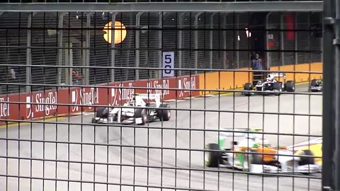 Formula 1 Race-Warmup - Singapore - 2011-09-25