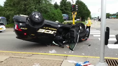 Police car loses control: Responding FAST to emergency backup