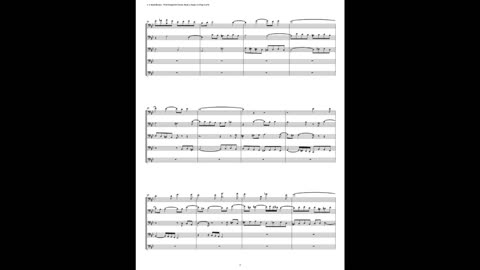 J.S. Bach - Well-Tempered Clavier: Part 2 - Fugue 23 (Bassoon Quintet)