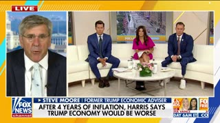 There was no inflation under Trump’: Steve Moore