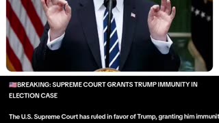 Trump has Immunity SCOTUS Ruled