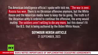 UKRAINE HAS LOST THE WAY - SEYMOUR HERSH