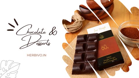 Sustainable Sweetness: Herbivo.in's Eco-Friendly Vegan Chocolates