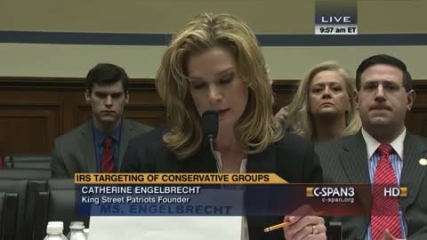 Catherine Engelbrecht in Congress