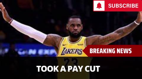 LeBron James Takes Pay Cut To Help The Lakers Do This