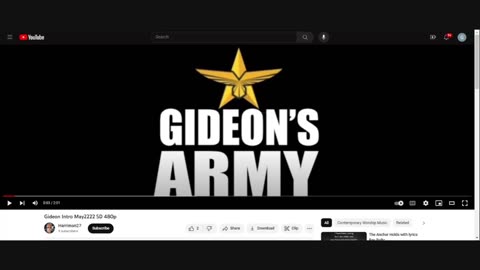 GIDEONS ARMY 9/28/23 @ 945 THURSDAY