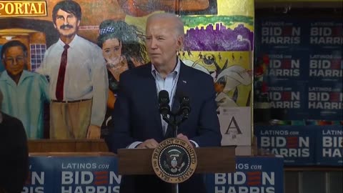 USA : Biden says he got involved in politics because of Cesar Chavez.