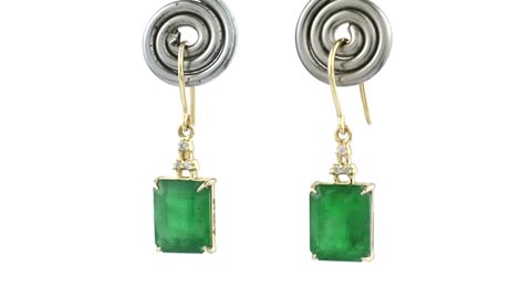 Explore The Best Collection Of Real Emerald Earrings At Chordia Jewels