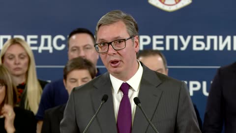 Serbian President wants death penalty for mass shooter who killed 8, wounded 14