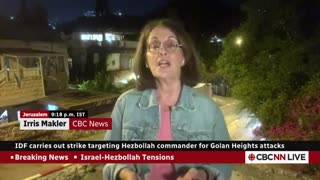 Israeli military says strike in Beirut is retaliation for Golan Heights attack