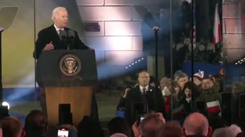 Biden Slurs His Words Trying to Deliver Strong Closing in Poland