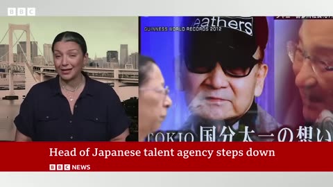 Johnny Kitagawa: Head of Japan's biggest talent agency admits founder abused young stars - BBC News