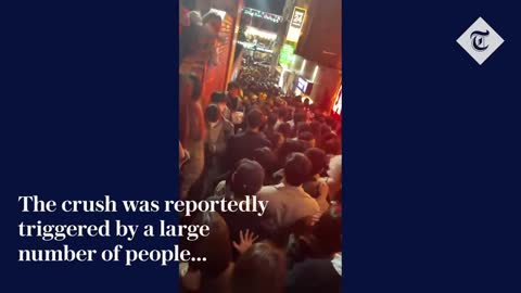 At least 153 dead after South Korea Halloween crowd crush