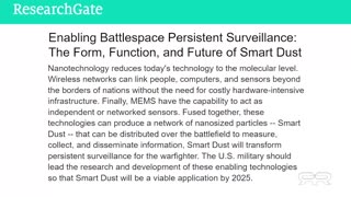 Smart Dust Biosensors and Chemtrail Dispersal