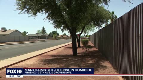 MAN CLAIMS SELF-DEFENSE IN NORTH PHOENIX HOMICIDE, RELEASED BASED ON EVIDENCE AND WITNESS STATEMENTS