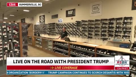 President Donald J. Trump visits the Palmetto State Armory in Summerville, SC - 9/25/2023