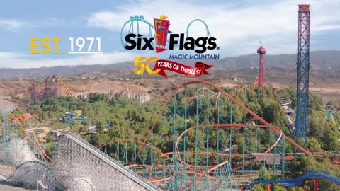 Six Flags Magic Mountain "Our Promise EST 1971" Television Commercial (2021)
