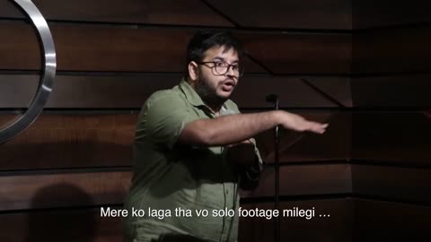 Sundeep Sharma Stand-up Court Room Scene