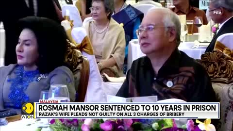 Malaysia's former PM Najib Razak's wife gets 10 years jail for corruption| Latest English News| WION