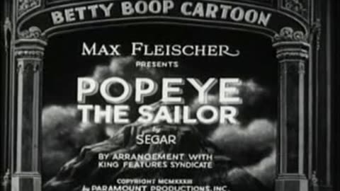 betty boop - popeye the sailor - 1933 (popeye's 1st by Memo Dako Hamo appearance)(1)