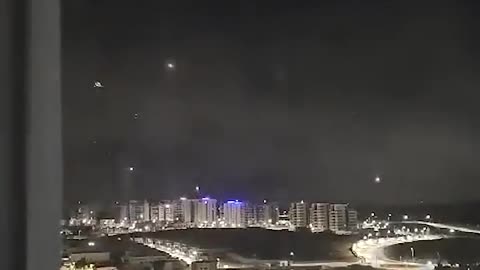 Israel's Iron Dome intercepts Hamas rockets in Ashkelon