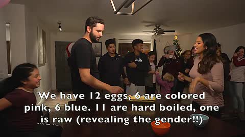 Couple Reveals Gender of Baby Through Egg Roulette Game