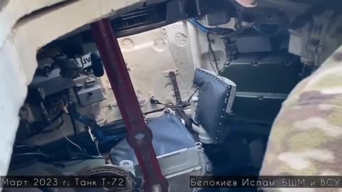 Room Tour from Ukrainian T72 Tank Commander