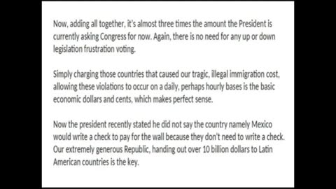 (16.) Solving the Border crisis Economically & Humanely