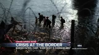 Border patrol overwhelmed by influx of migrants