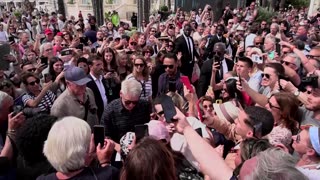 Harrison Ford arrives in Cannes for 'Indiana Jones'